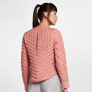Nike AeroLoft Pink Running Jacket Sz Medium New